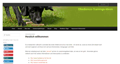 Desktop Screenshot of obedience-info.de